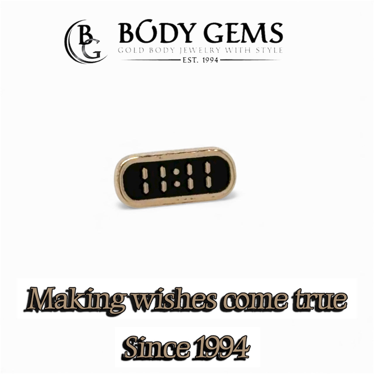 DT411, 11:11 (8.17MM X 3.5MM)