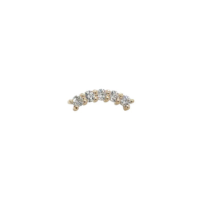 DT305-“Miami” 5 stone arc (2mm st)