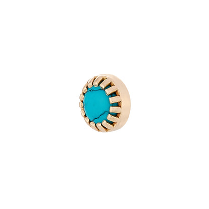 DT233 "FUSION" 3mm round Cabochon multi prong