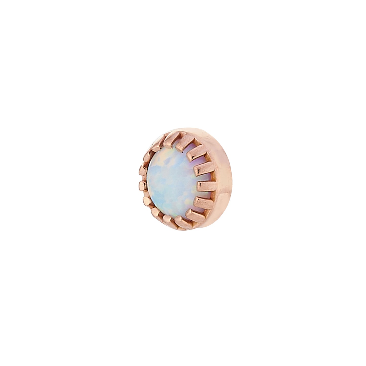 DT233 "FUSION" 3mm round Cabochon multi prong