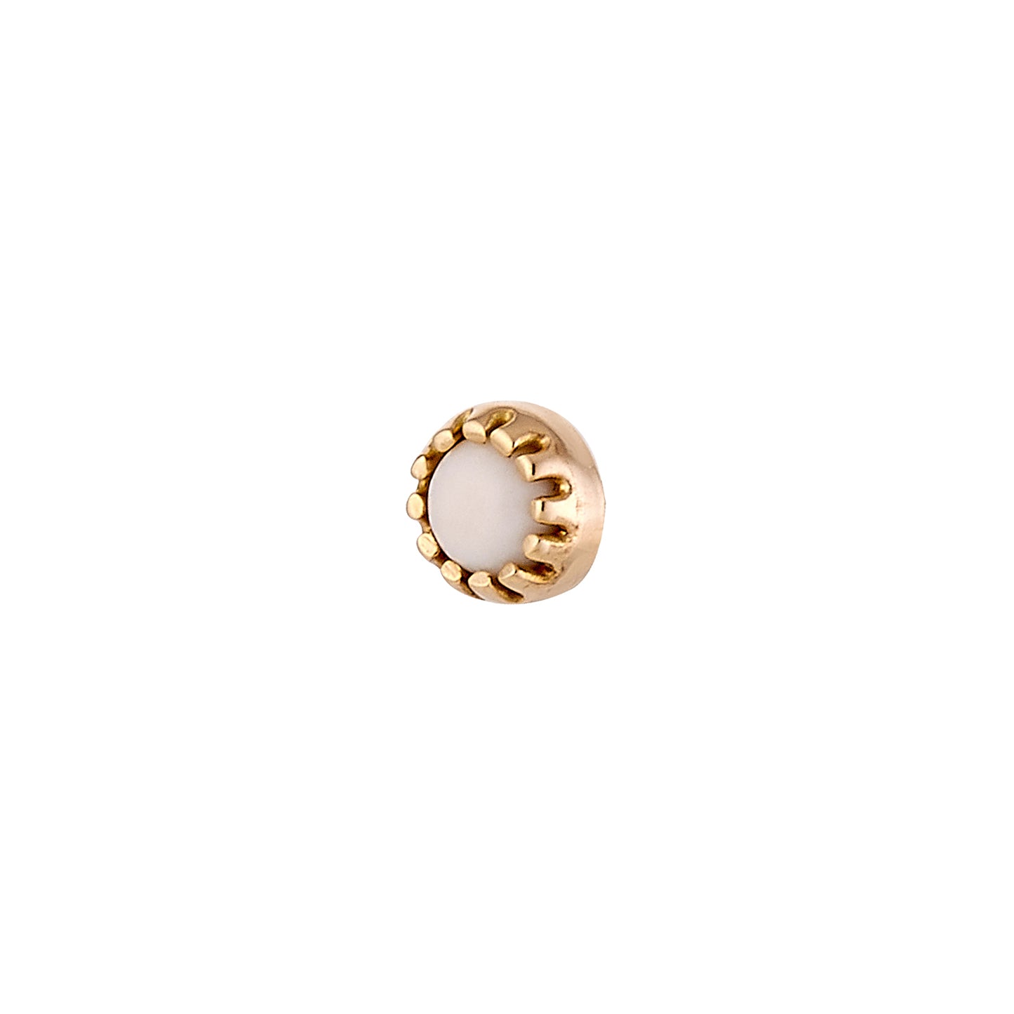 DT234 "FUSION" 4mm round Cabochon multi prong