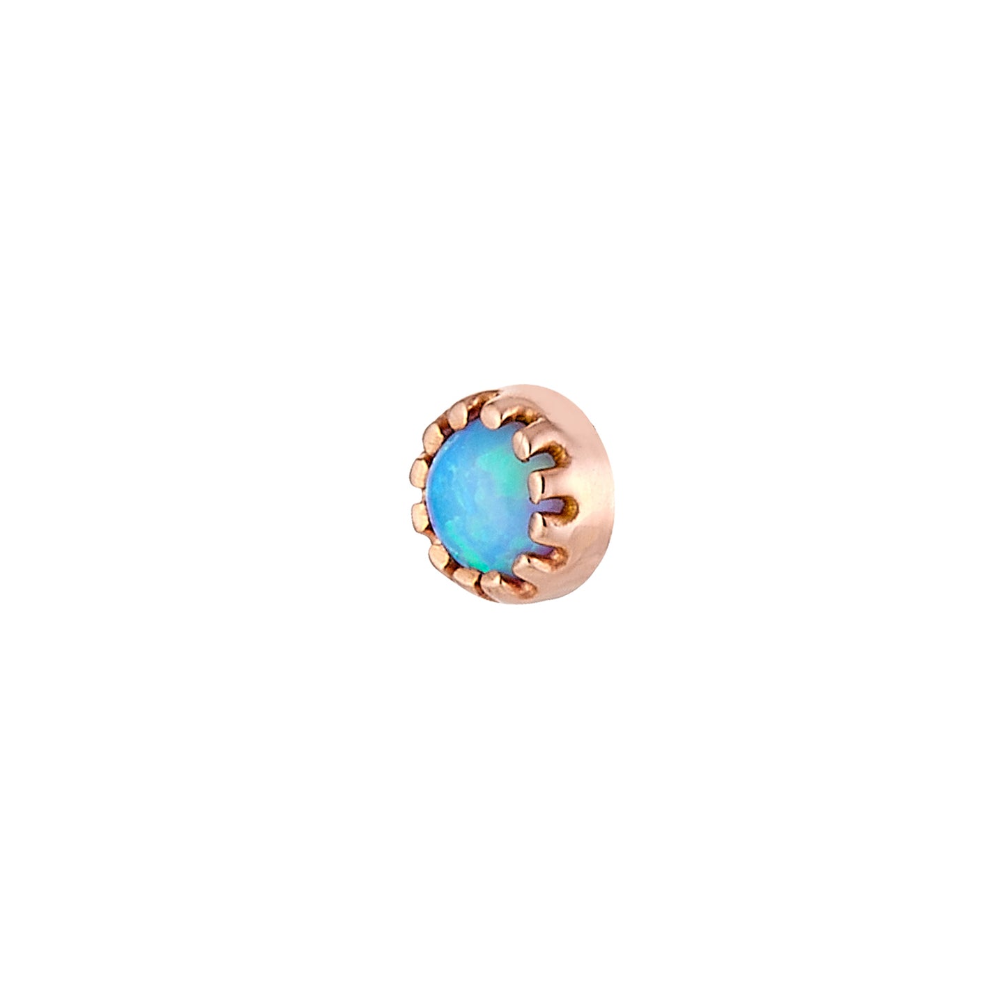 DT234 "FUSION" 4mm round Cabochon multi prong
