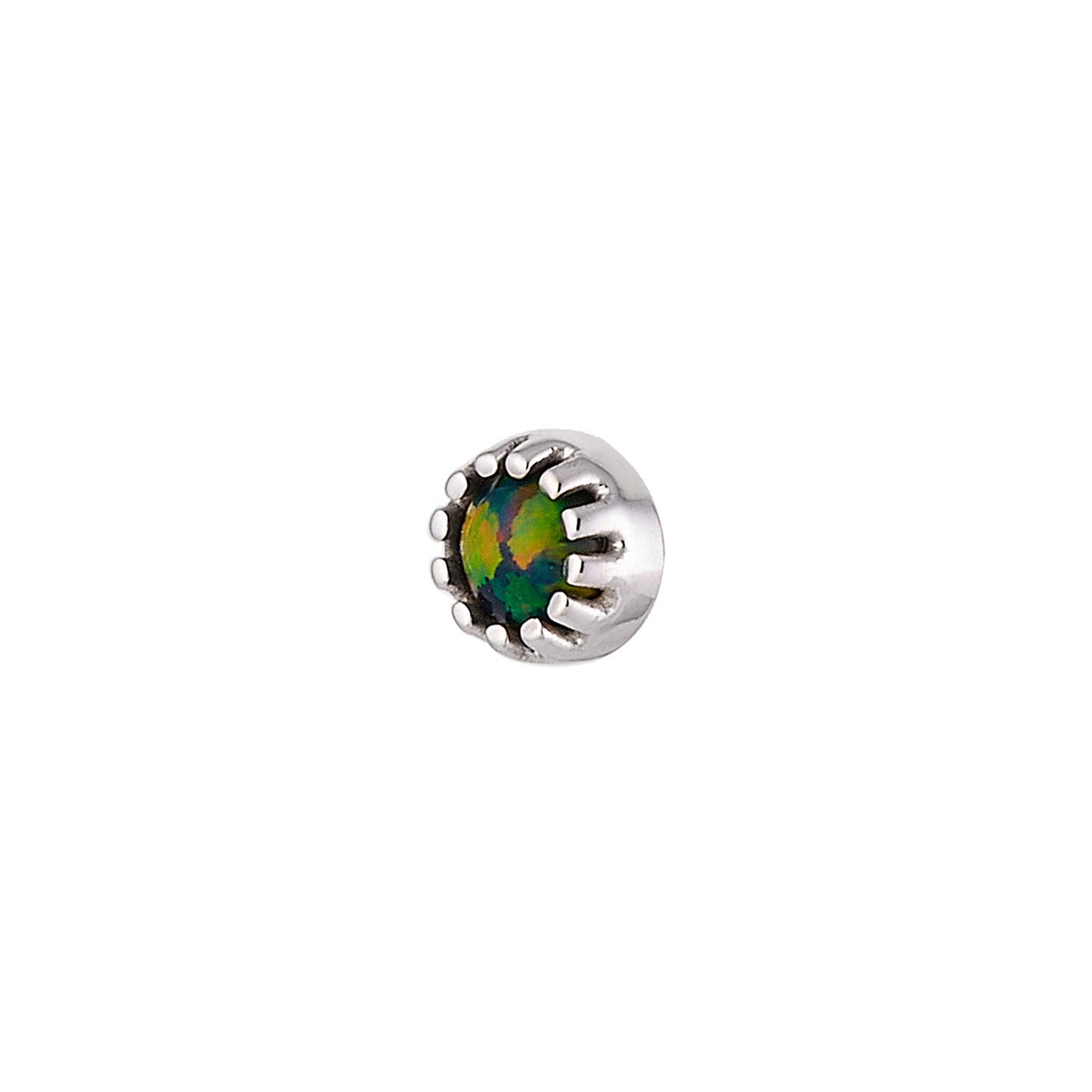 DT234 "FUSION" 4mm round Cabochon multi prong