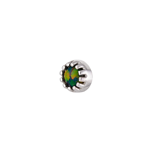 DT234 "FUSION" 4mm round Cabochon multi prong