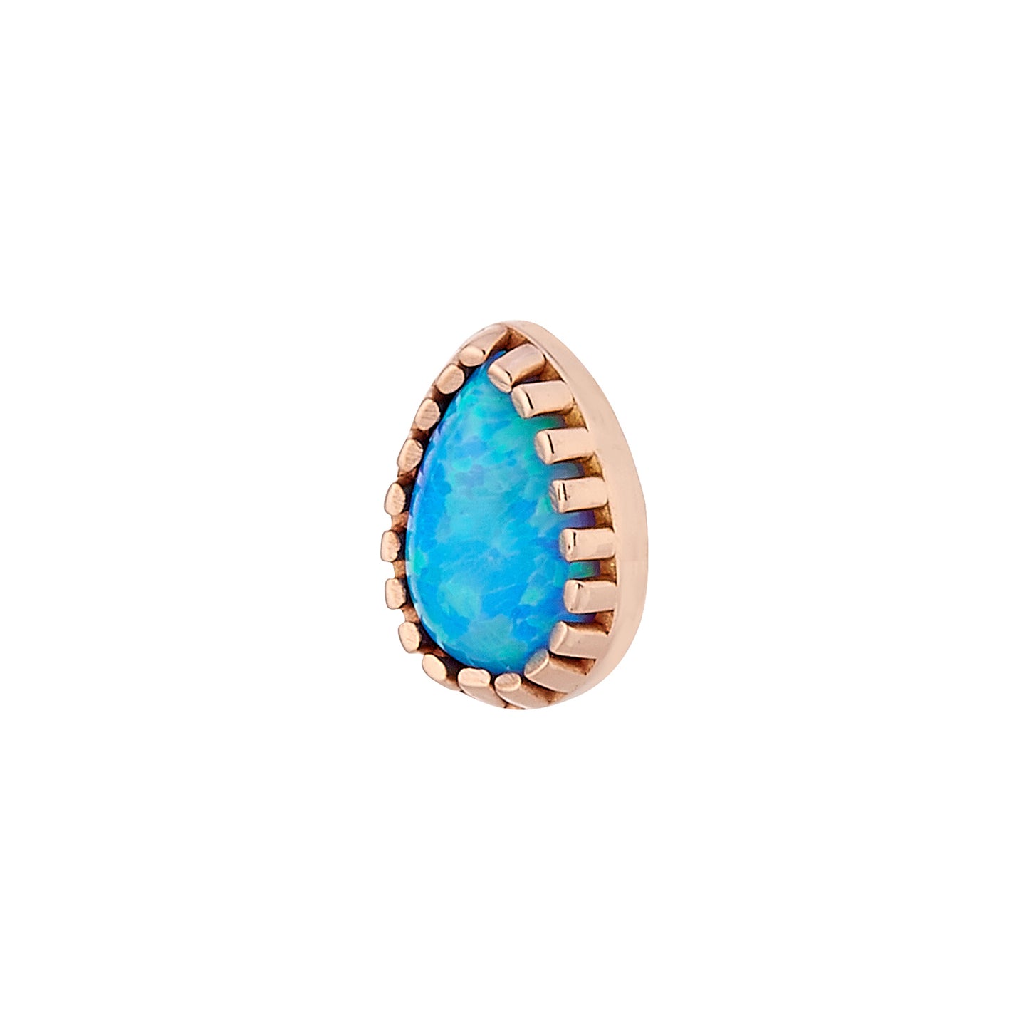 DT236 "FUSION" 6x4mm Pear Cabochon multi prong