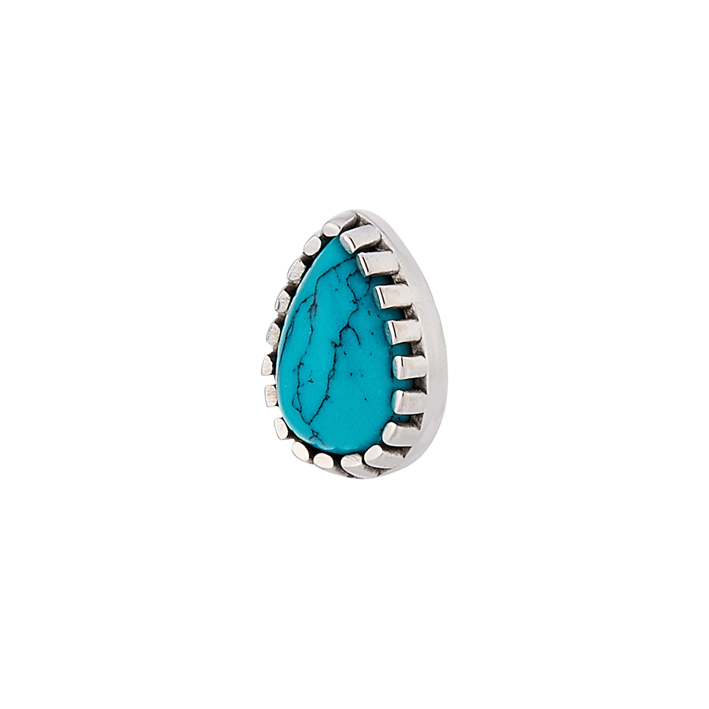 DT236 "FUSION" 6x4mm Pear Cabochon multi prong