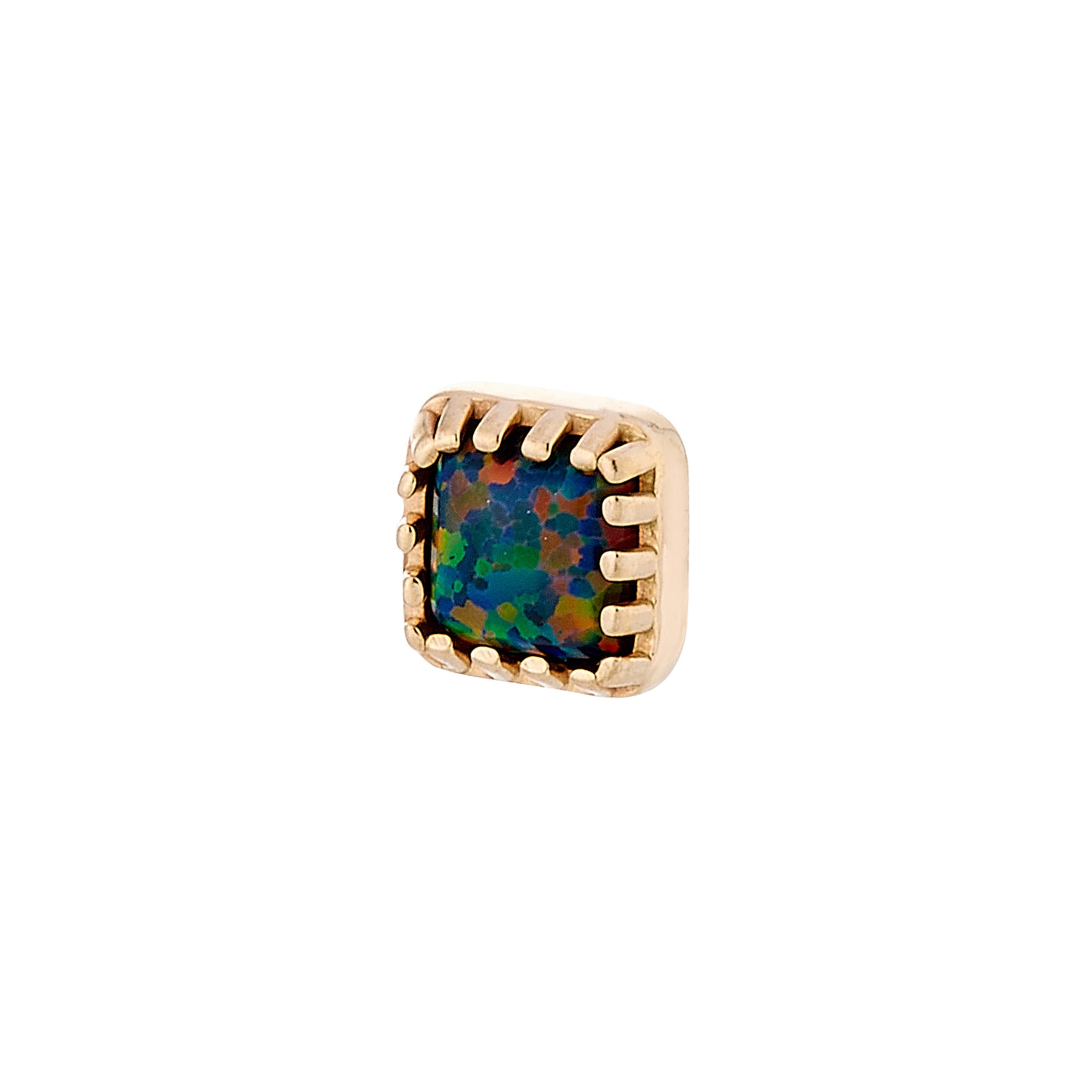 DT237 "FUSION" 4mm cushion Cabochon multi prong