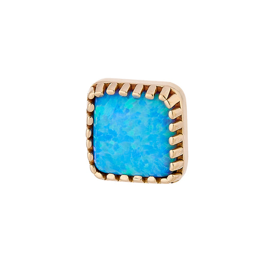 DT238 "FUSION" 6mm cushion Cabochon multi prong