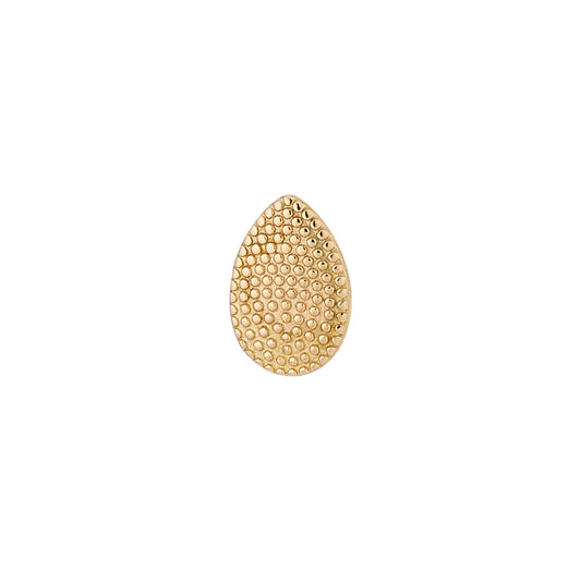 DT240 Milgrain Pear (6mm x 4mm)