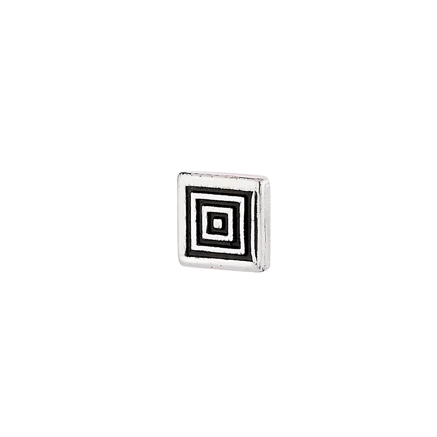DT254 Aztec square -Antiqued (3.6mm)