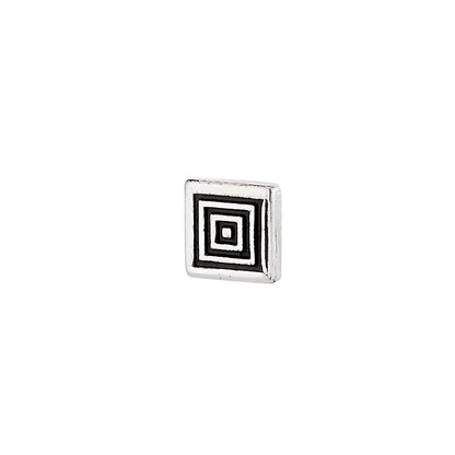 DT254 Aztec square -Antiqued (3.6mm)