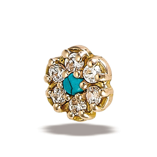 DT014 Rounded Flower