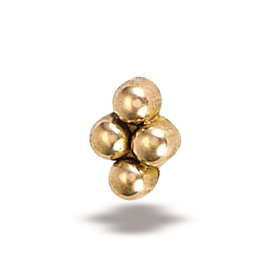 DT035 4 Bead Cluster 3.25mm x 2.5mm