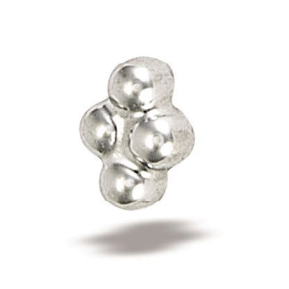 DT035-LG 4 Bead Cluster 4.65mm x 3.5mm