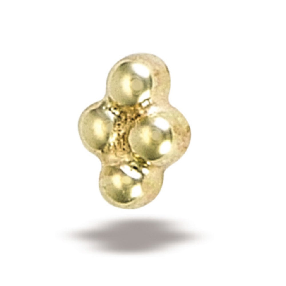 DT035-LG 4 Bead Cluster 4.65mm x 3.5mm