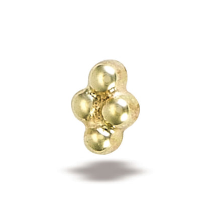 DT035 4 Bead Cluster 3.25mm x 2.5mm