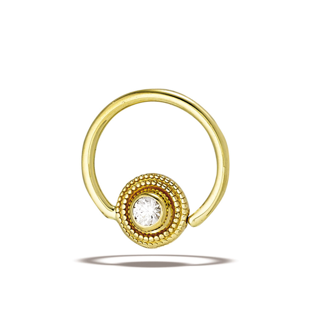 FBR w/DT048 - 14kt White Gold