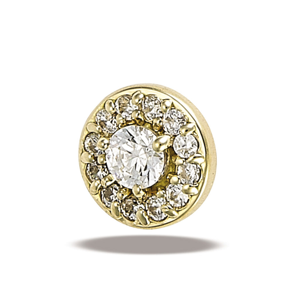 DT061 Halo 2.5mm & 12 - 1mm Stones