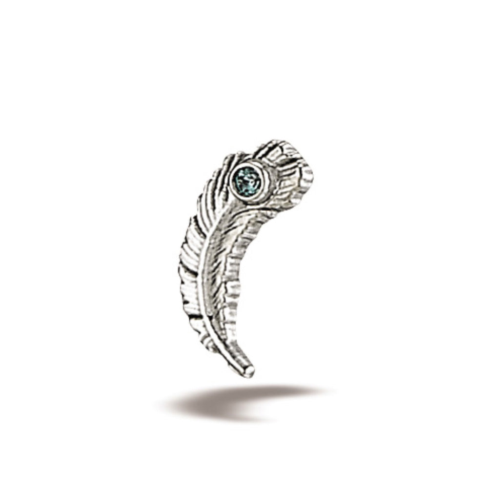 DT068 Feather 1.25mm Stone 10mm x 3.5mm