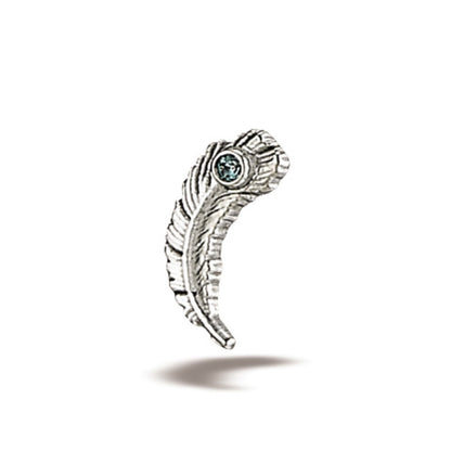 DT068 Feather 1.25mm Stone 10mm x 3.5mm