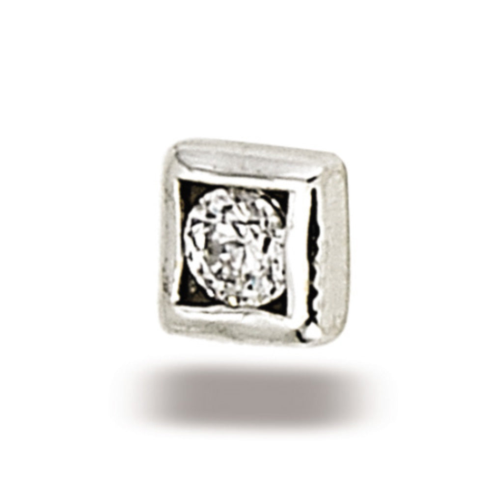 DT072 Square Circle 2mm Stone