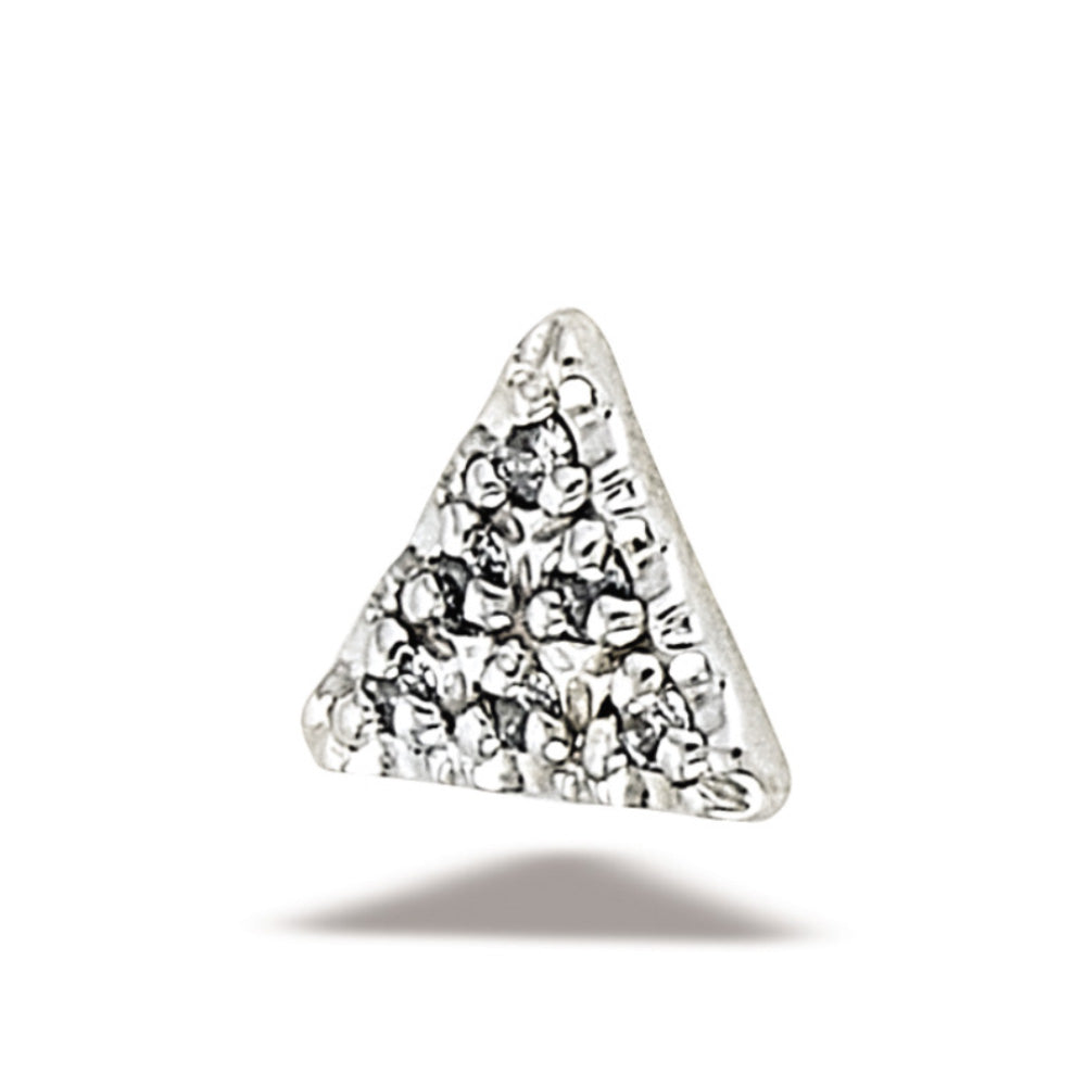 DT081 Triangle Illusion 6 - 1 mm Stones