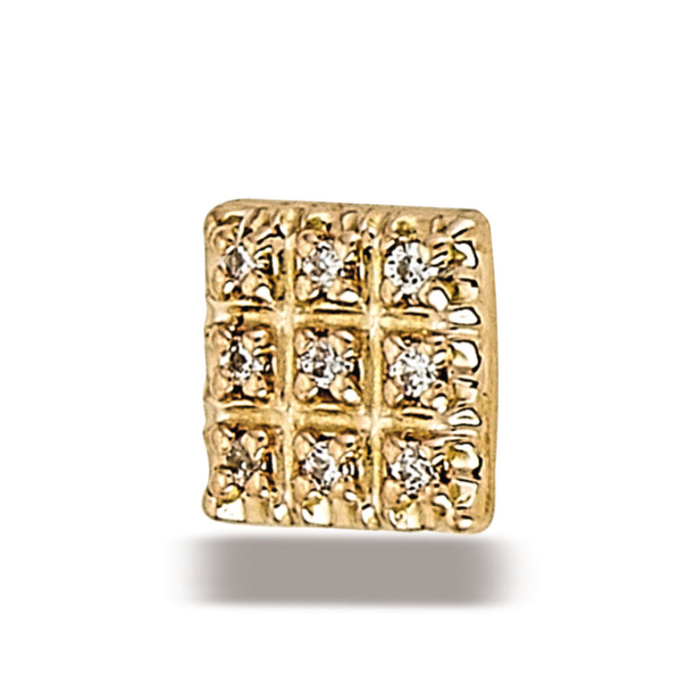 DT082 Square Illusion 9 - 1mm Stones