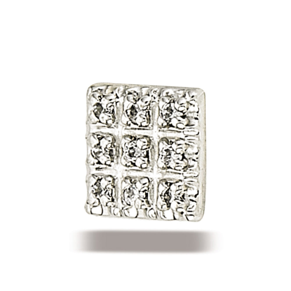 DT082 Square Illusion 9 - 1mm Stones