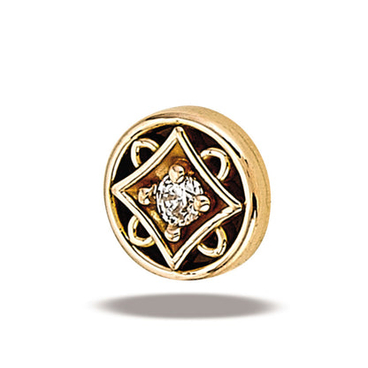 DT095 Deco Circle 2mm Stone (6.6mm)