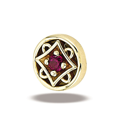 DT095 Deco Circle 2mm Stone (6.6mm)