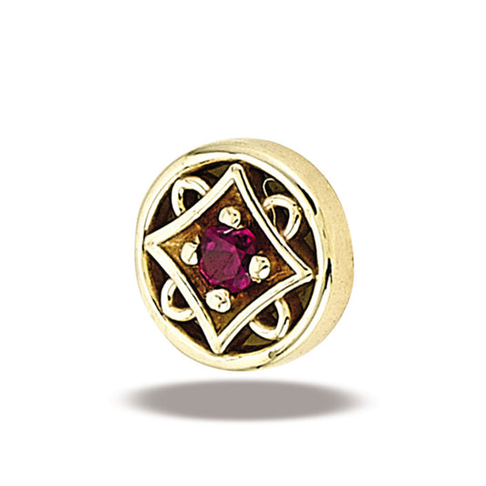 DT095 Deco Circle 2mm Stone (6.6mm)