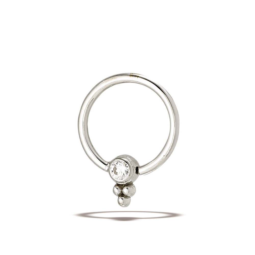 FBR w/DT112 - 14kt White Gold