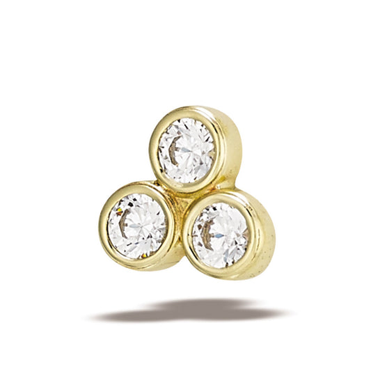 DT119 Tri-bezel, 2mm stones