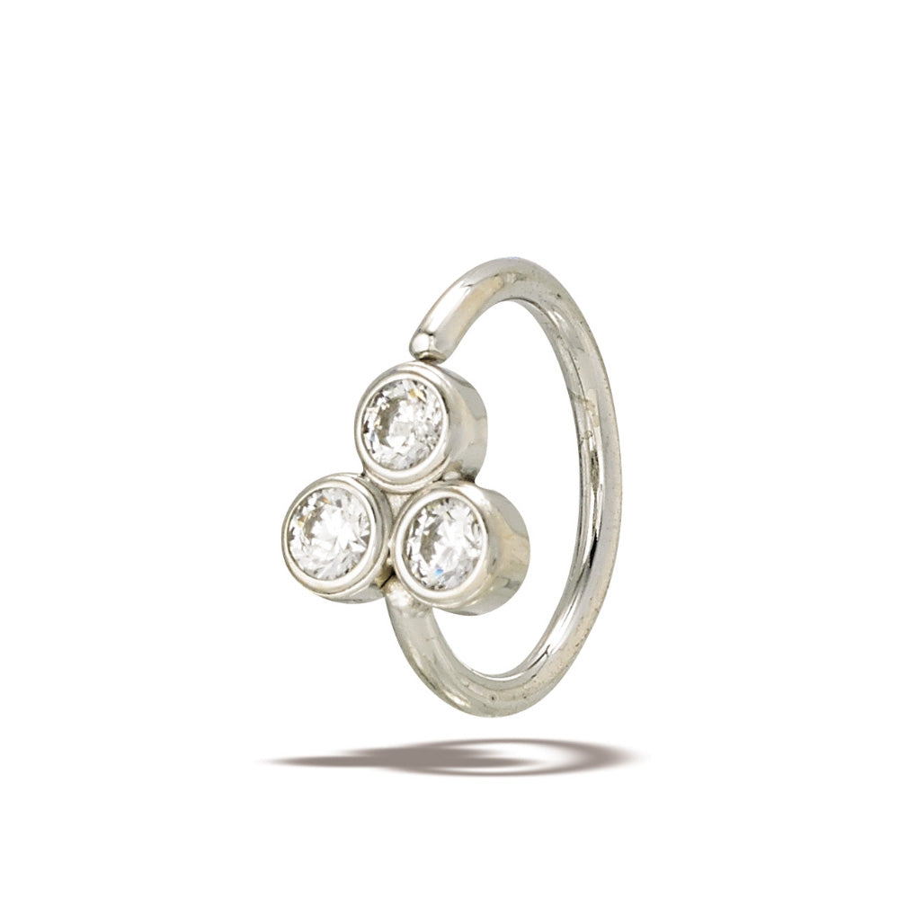 FBR w/DT119 - 14kt White Gold