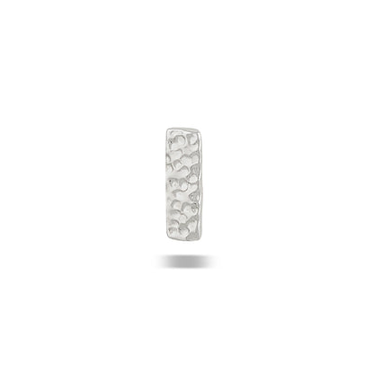 DT123 HAMMERED Rectangle 6mm x 2mm Hammered