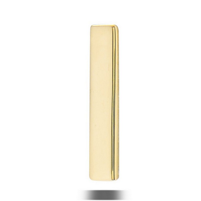 DT123 Large Flat Rectangle 10mm x 2mm