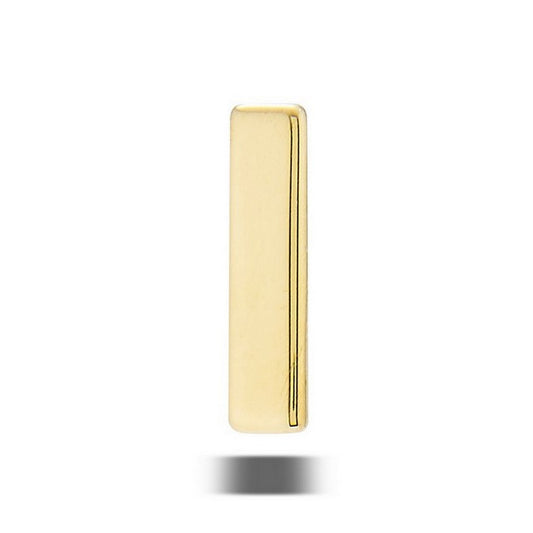 DT123 Medium Flat Rectangle 8mm x 2mm