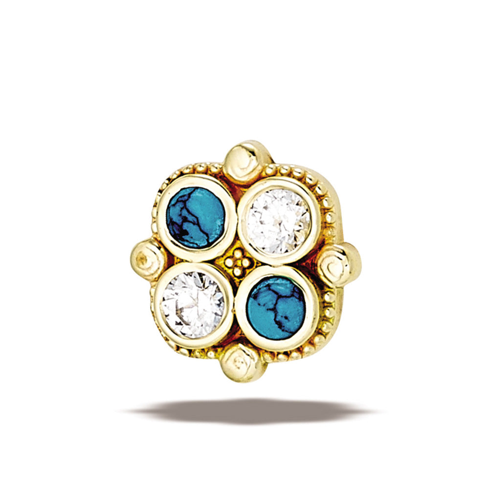 DT124 Fancy Four-2mm stones