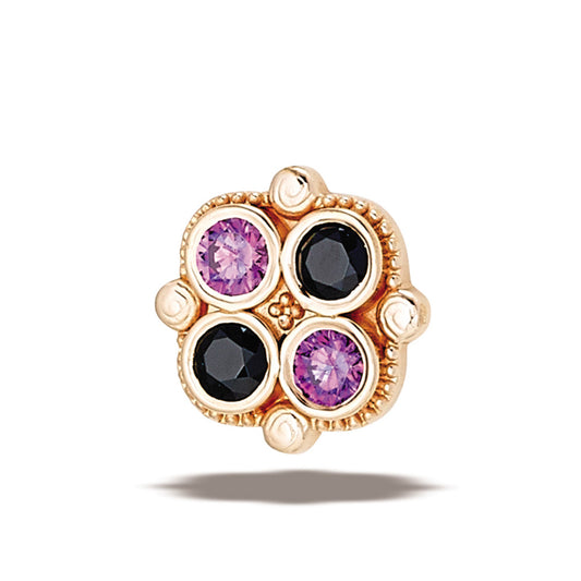 DT124 Fancy Four-2mm stones