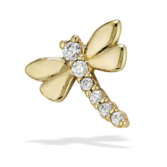 DT142 Sparkly Dragonfly 6 stones