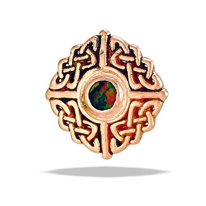 DT163 Knot 2mm stone (7.5mm)