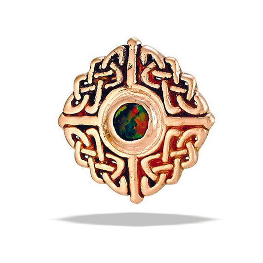 DT163 Knot 2mm stone (7.5mm)