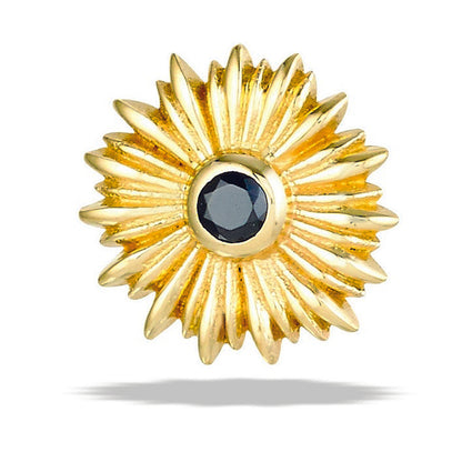 DT164 Sunflower 2mm stone (9mm)