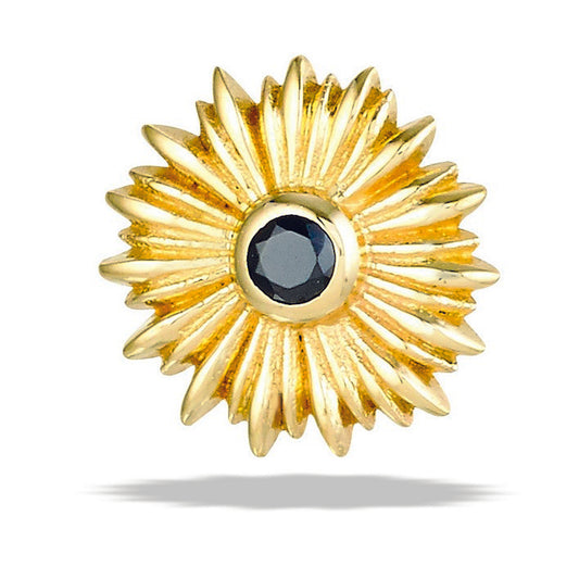 DT164 Sunflower 2mm stone (9mm)