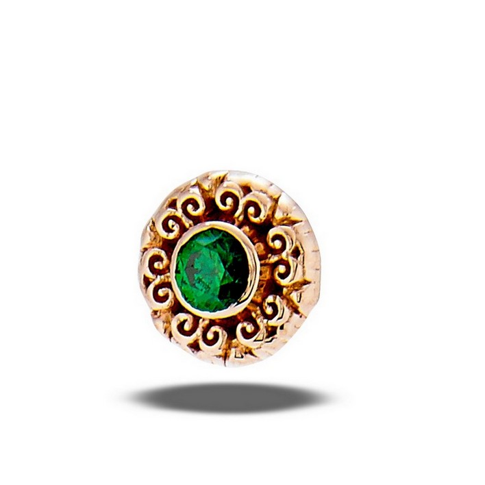 DT174 Round Elegance 2mm stone (5mm)