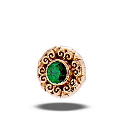 DT174 Round Elegance 2mm stone (5mm)