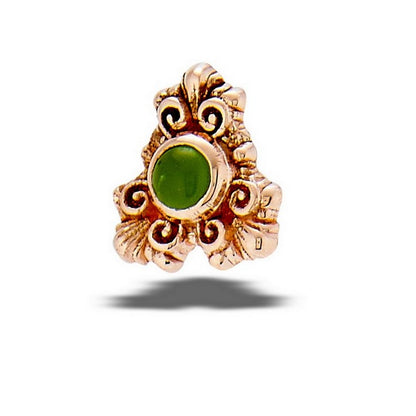 DT175 Triangle Elegance 2mm stone (6.3mm x 5.6mm)