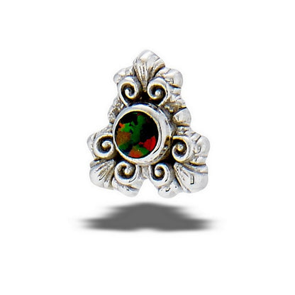 DT175 Triangle Elegance 2mm stone (6.3mm x 5.6mm)