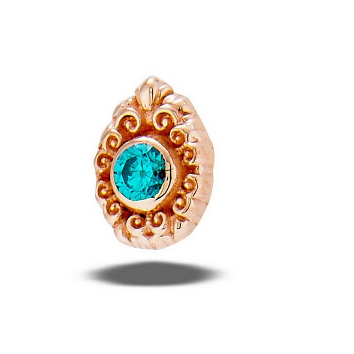 DT176 Pear Elegance 2mm stone (6mm x 4.5mm)