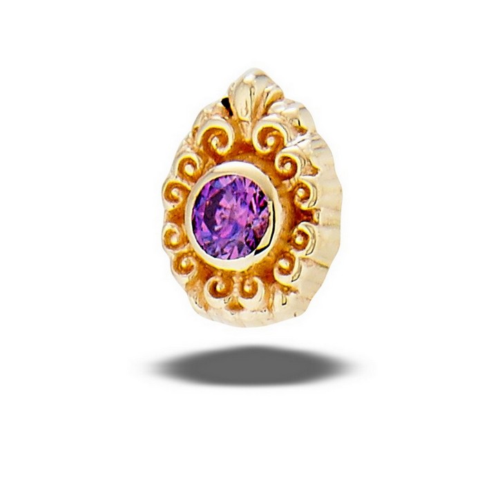 DT176 Pear Elegance 2mm stone (6mm x 4.5mm)